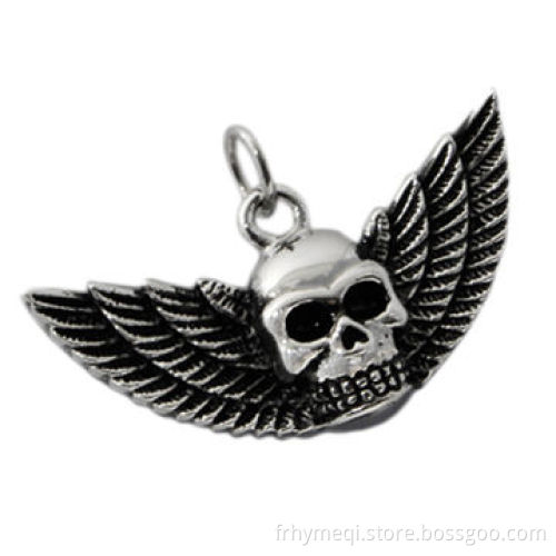 Flying Skull Pendant, OEM and ODM Orders Welcomed